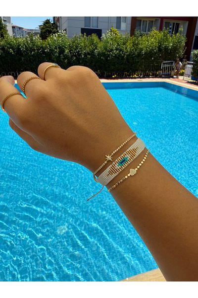 DGK COLLECTİON Miyuki, Artistic Accessories. Eye Detail Terrific Matching Colors