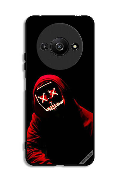 Covernex غطاء حماية لهاتف Xiaomi Redmi A3 4G بنمط قناع الهالوين