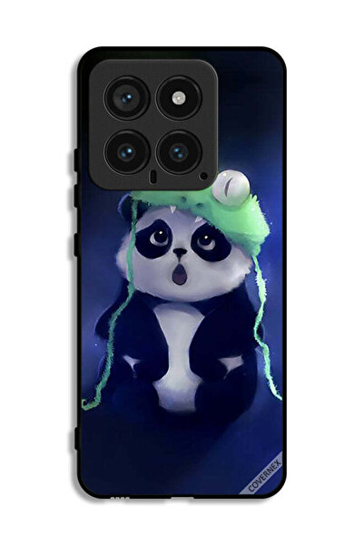 Covernex غطاء حماية لجهاز شاومي 14 بتصميم باندا مع قبعة