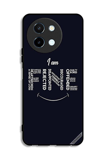 Covernex Vivo Y38 5G Protective Case Cover Calligraphy I Am Fine