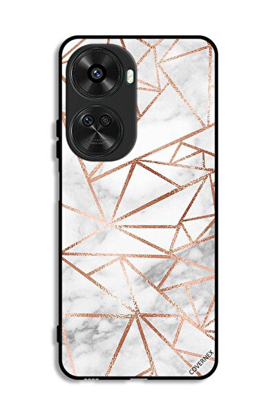 Covernex غطاء حماية لهاتف هواوي نوفا 11 SE بنمط رخامي وورق جدران