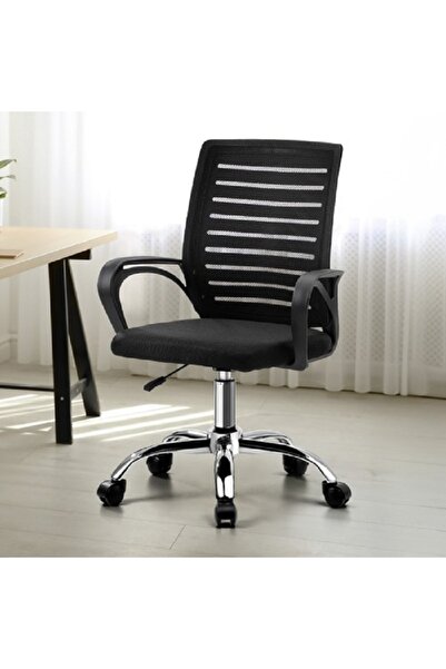 rexa Fabric Comfortable Modern Office Chair Black