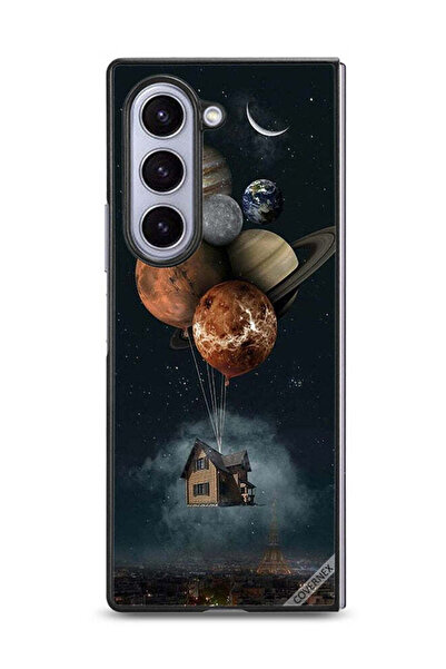 Covernex غطاء حماية لهاتف Samsung Galaxy Z Fold6 بتصميم Balloon Planets Takes...