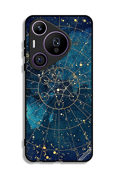 Covernex غطاء حماية لهاتف هواوي بيورا 70 برو بنمط معادلات رياضية