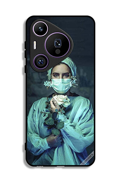 Covernex غطاء حماية لهاتف هواوي بيورا 70 برو بتصميم ممرضة