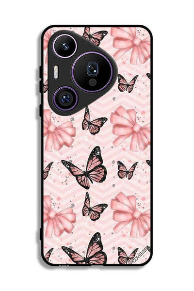 Covernex غطاء حماية لهاتف هواوي بيورا 70 برو برسومات فراشات