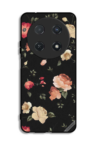 Covernex غطاء حماية لهاتف هواوي نوفا 12i بخلفية فنية زهرية