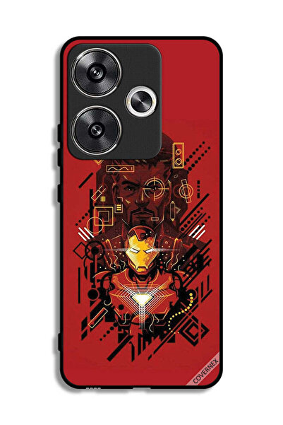 Covernex غطاء حماية شاومي بوكو F6 5G برسومات الرجل الحديدي