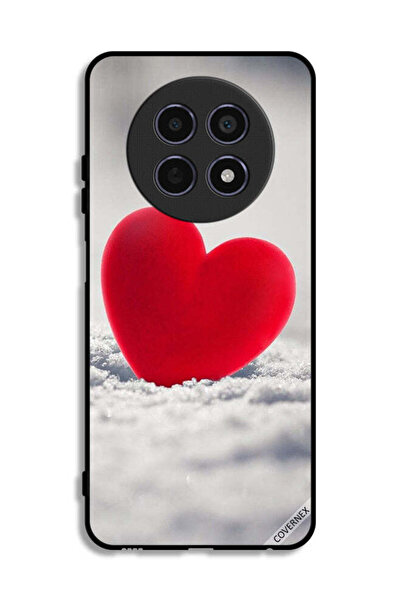 Covernex غطاء حماية لهاتف Realme 12x 5G بتصميم قلب أحمر جميل
