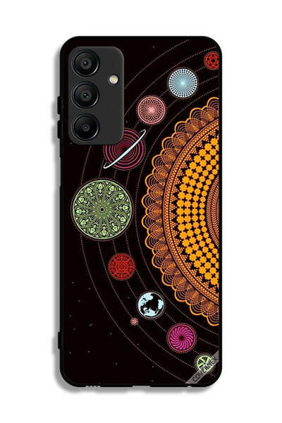 Covernex غطاء حماية لهاتف سامسونج جالاكسي A15 5G بتصميم ماندالا للنظام الشمسي