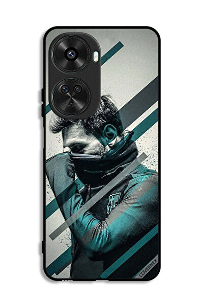 Covernex غطاء حماية لهاتف هواوي نوفا 11 SE بتصميم وجه ميسي المختبئ