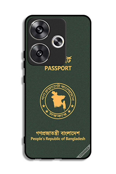 Covernex غطاء حماية لهاتف Xiaomi Poco F6 5G - جواز سفر بنغلاديشي
