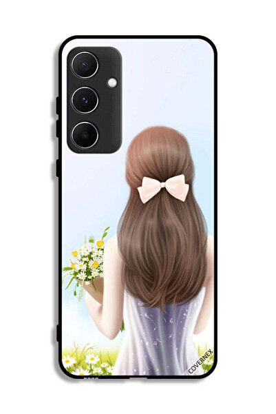 Covernex غطاء حماية لهاتف سامسونج جالاكسي A55 5G - فتاة جميلة