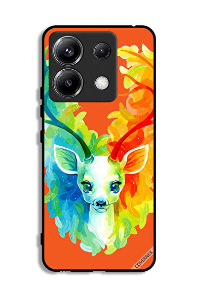 Covernex غطاء حماية لهاتف شاومي ريدمي نوت 13 برو 5G، غزال ملون