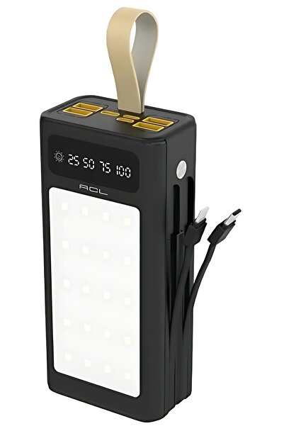 ACL PW-85 30000 Mah Lcd Gösterge 4xUSB Dahili Lightning Type-C, Mikro Powerbank
