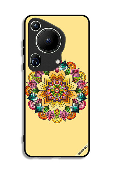 Covernex غطاء حماية لهاتف هواوي بيورا 70 ألترا بنقشة ماندالا دائرية