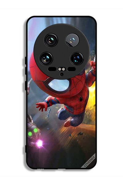 Covernex غطاء حماية فائق لجهاز شاومي 14 بتصميم سبايدرمان أثناء العمل