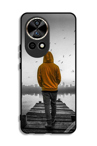 Covernex غطاء حماية لهاتف هواوي نوفا 12 ألترا 5G - فتى حزين يمشي