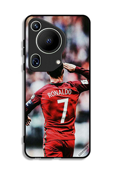 Covernex غطاء حماية فائق لهاتف هواوي بيورا 70 بتصميم رونالدو تحية للجمهور