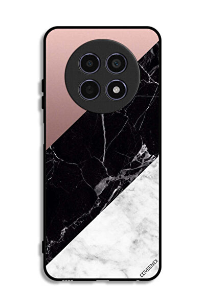 Covernex غطاء حماية لهاتف Realme 12x 5G بنمط مزيج من الرخام والبساطة