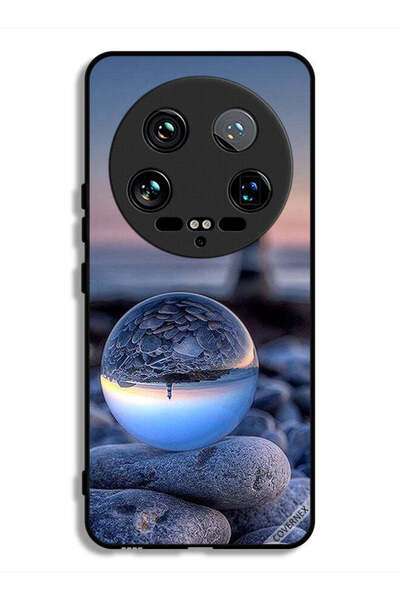 Covernex غطاء حماية فائق لهاتف شاومي 14 - تصوير رائع للطبيعة في زجاج دائري
