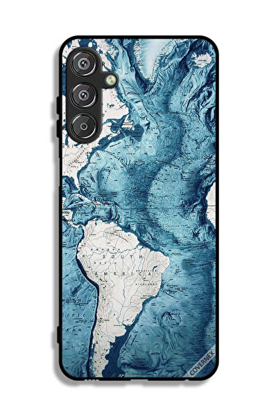 Covernex Samsung Galaxy M15 5G Protective Case Cover Map Art