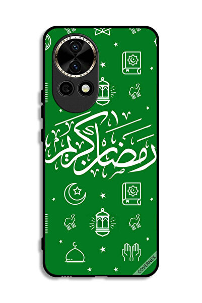 Covernex غطاء حماية لهاتف هواوي نوفا 12 5G - رمضان كريم - أخضر