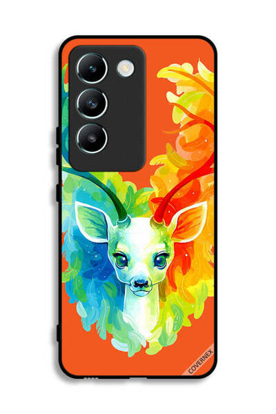 Covernex غطاء حماية لهاتف Vivo Y100 4G بتصميم غزال ملون