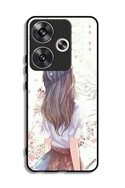 Covernex غطاء حماية لهاتف Xiaomi Poco F6 5G بطبعة فتاة لطيفة في تفكير عميق