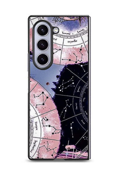 Covernex غطاء حماية لهاتف Samsung Galaxy Z Fold6 بخلفية برج الأبراج والتنجيم