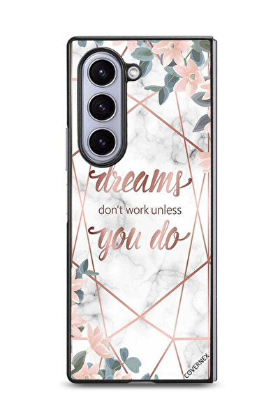 Covernex غطاء حماية لهاتف Samsung Galaxy Z Fold6 الأحلام لا تتحقق إلا إذا فعلتها