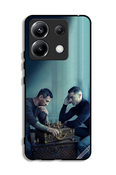 Covernex غطاء حماية لهاتف شاومي ريدمي نوت 13 برو 5G ميسي ضد رونالدو يلعبان ال...