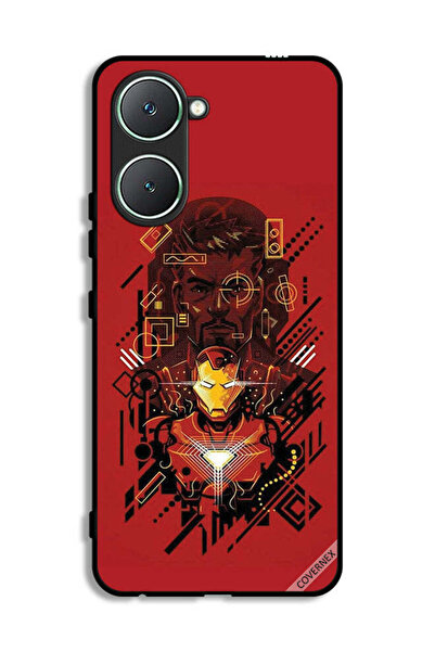 Covernex غطاء حماية لهاتف Vivo Y03 4G برسومات الرجل الحديدي