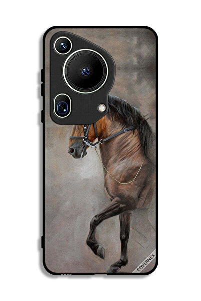 Covernex غطاء حماية لهاتف هواوي بيورا 70 ألترا، صورة حصان عتيقة