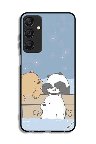 Covernex غطاء حماية لهاتف Samsung Galaxy A25 5G مطبوع عليه صورة أصدقاء الدب