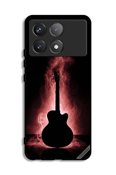Covernex غطاء حماية لهاتف Xiaomi Redmi K70 Pro بتصميم انعكاس الجيتار
