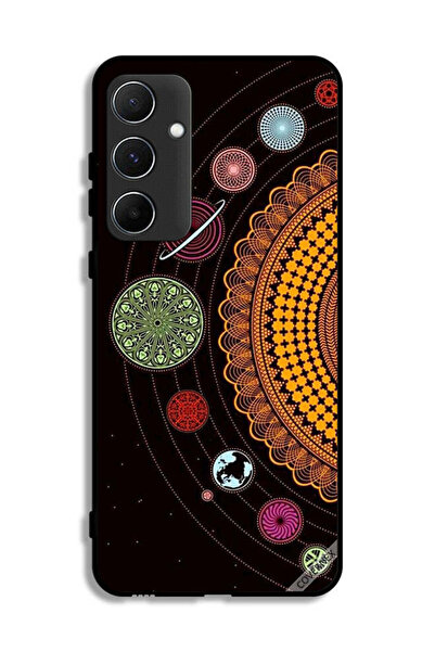 Covernex غطاء حماية لهاتف سامسونج جالاكسي A55 5G بتصميم ماندالا للنظام الشمسي