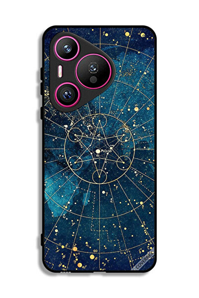 Covernex غطاء حماية لهاتف هواوي بيورا 70 بنمط معادلات رياضية