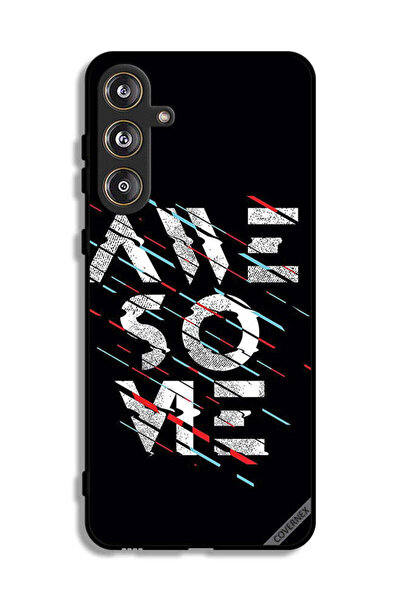 Covernex غطاء حماية لهاتف سامسونج جالاكسي M55 5G بكلمة خطية رائعة