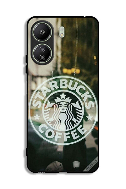 Covernex غطاء حماية لجهاز شاومي ريدمي 13 سي - ستاربكس كوفي لوف