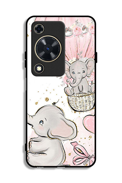 Covernex غطاء حماية لهاتف هواوي إنجوي 70 برسومات فيلة صغيرة