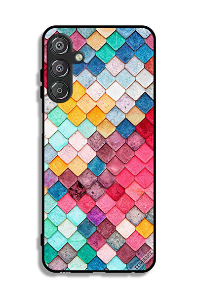 Covernex غطاء حماية لهاتف سامسونج جالاكسي M15 5G بنمط مربع ماسي