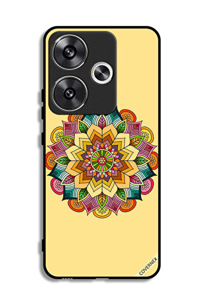Covernex غطاء حماية لهاتف Xiaomi Poco F6 5G بنمط ماندالا دائري