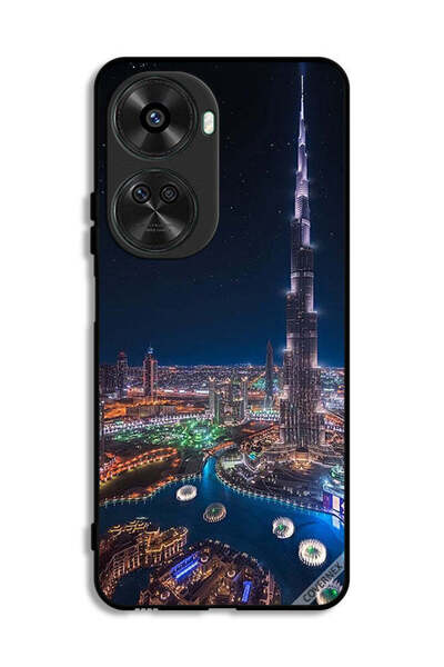 Covernex غطاء حماية لهاتف هواوي نوفا 11 إس إي - منظر ليلي لوسط المدينة