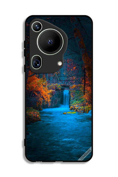 Covernex غطاء حماية لهاتف هواوي بيورا 70 ألترا بتصميم شلال