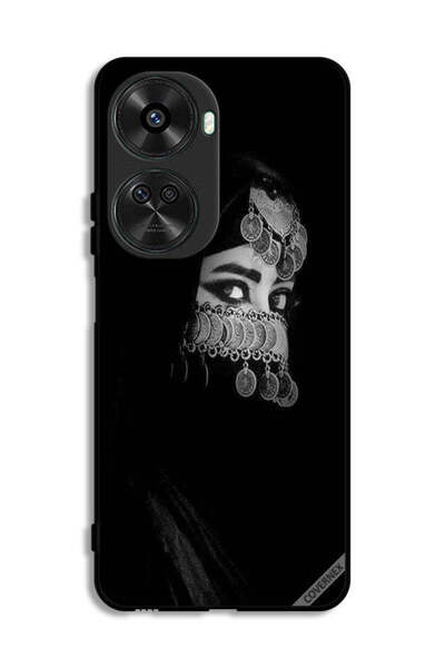 Covernex غطاء حماية لهاتف هواوي نوفا 11 إس إي، فتاة ذات عيون جميلة ووجه مزين ...