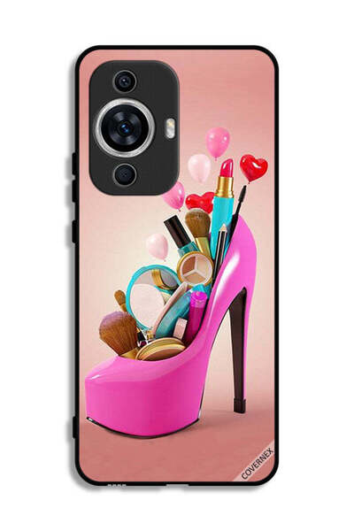 Covernex غطاء حماية لهاتف هواوي نوفا 12 لايت مع أدوات مكياج