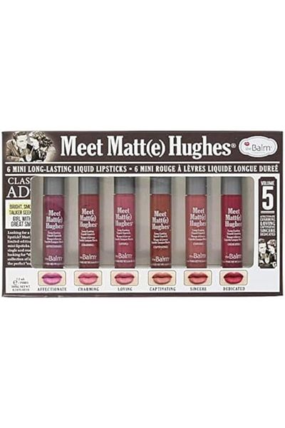 the balm theBalm The Balm Lip Stick Liquid Long Lasting Set of 6 Colour - Pack of 1