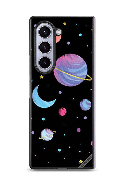 Covernex غطاء حماية لهاتف سامسونج جالاكسي زد فولد 6 - فن الكواكب