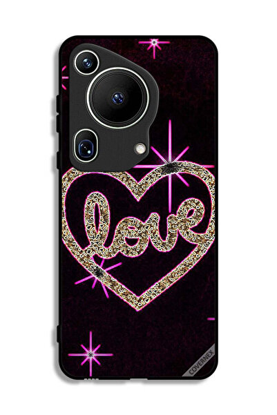 Covernex غطاء حماية فائق لهاتف هواوي بيورا 70 بتصميم قلب الحب